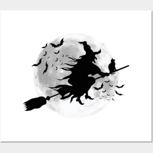 Witch, Halloween design Posters and Art